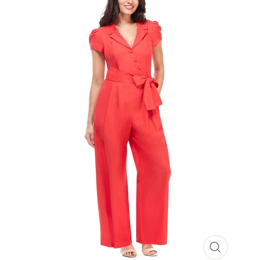 Gal Meets Glam Camille Cotton Jumpsuit